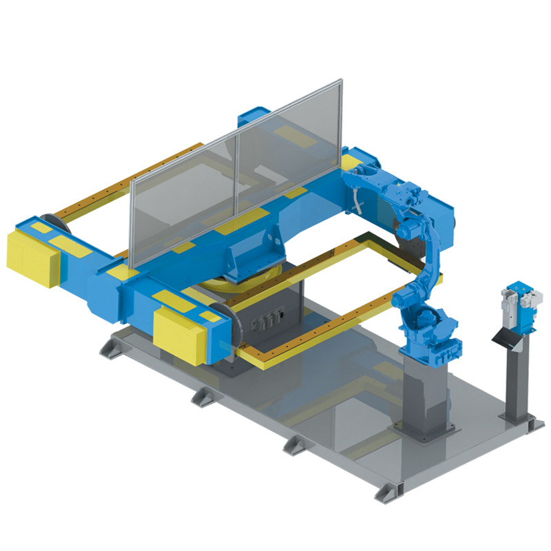 Three Axis Horizontal Robot Servo Welding Positioner – Advanced Precision for Automated Welding